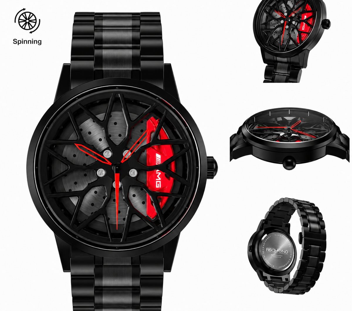 Chrono Sport Watch – Automotive-Inspired Luxury Design