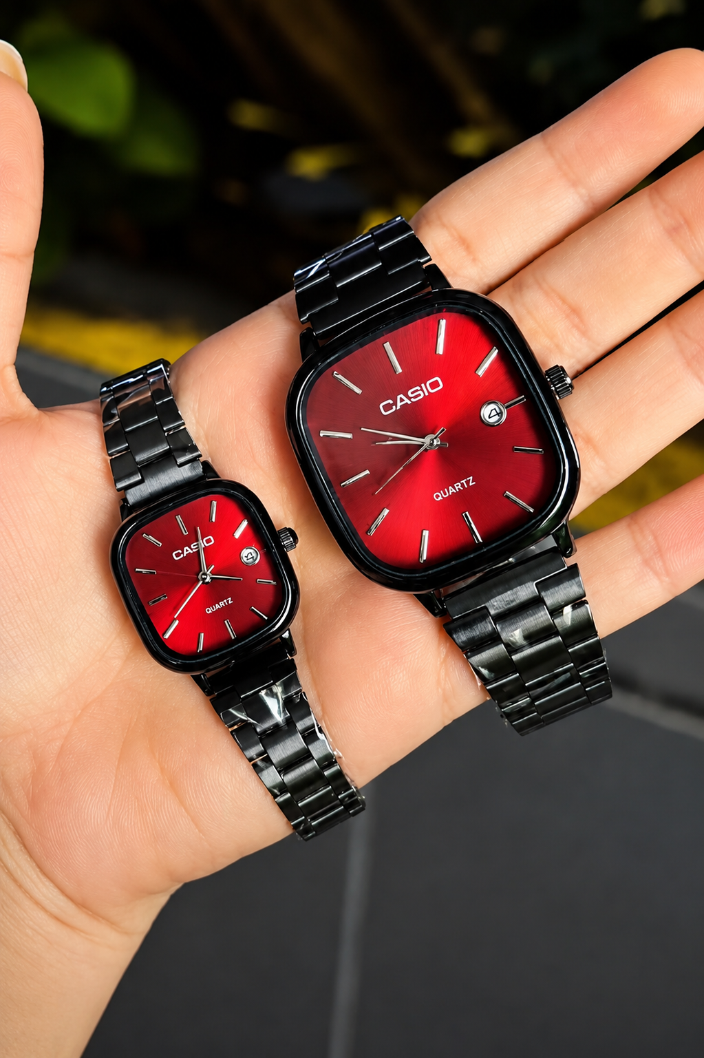 ⌚❤️ ساعة كاسيو للأزواج – هدية الحب المثالية ❤️⌚ 💕 لأن أجمل اللحظات تُعاش معًا 💕