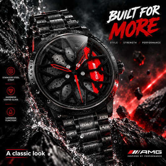 Chrono Sport Watch – Automotive-Inspired Luxury Design
